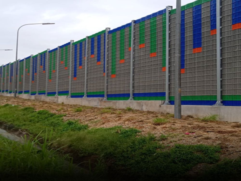 HDPE Noise Barrier System – MRSB